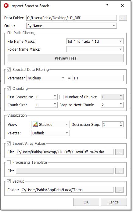 Directoy Spectra Stack