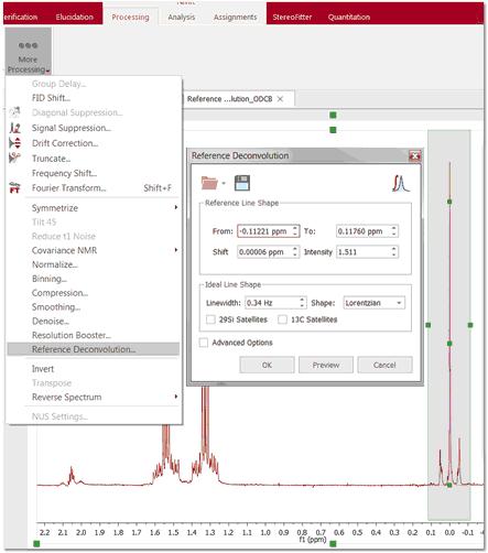 Reference Deconvolution