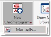 New MS chromatogram